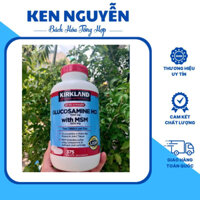 Glucosamine giảm đau xương khớp Glucosamine & MSM 1500mg 375 viên Kirkland Signature bổ xương khớp, giúp khớp khỏe mạnh