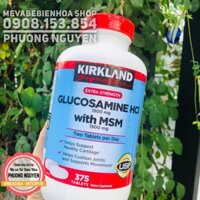 Glucosamine HCM with MSM 1500mg KIRKLAND (375v) - Mẹ và Bé Biên Hòa