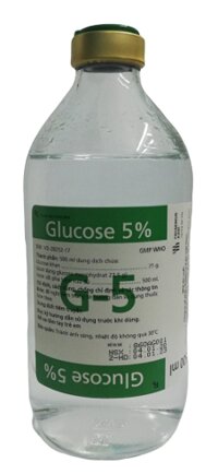 Glucose 5% 500ml Kabi