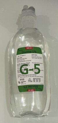 GLUCOSE 5% KABI 500 ML T/10 CHAI