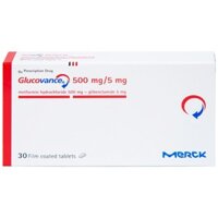Glucovance 500mg/5mg điều trị tiểu đường tuýp 2