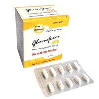 Glumeform Metformin 500Mg DHG (Hộp/100 Viên)