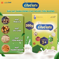 GluOats Sữa Hạt Dành Riêng Cho Người Tiểu Đường, Hộp Giấy 650g