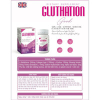 GLUTATHION  Viên uống trắng đẹp da. chống lão hoá, giảm nám , sạm da, tàn nhang. giúp trắng hồng da. sp nhập khẩu từ Anh