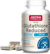 Glutathione reduced jarrow 500mg 60 viên