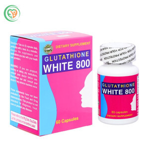 Viên nang hỗ trợ điều trị sạm da nám da GLUTATHIONE White 800 60 viên