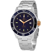 Glycine Men's Combat Sub GL0271 42mm Dark Blue Dial Stainless Steel Watch