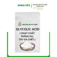 GLYCOLIC ACID (Hoạt chất tẩy da chết, trắng da) - Nguyên liệu mỹ phẩm