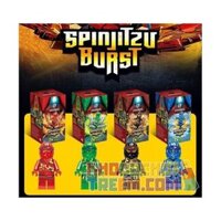 GM G·M 85026-4 non Lego BỘ ĐỒ BURST CỦA JAY bộ đồ chơi xếp lắp ráp ghép mô hình The Lego Ninjago Movie SPINJITZU BURST JAY Ninja Lốc Xoáy