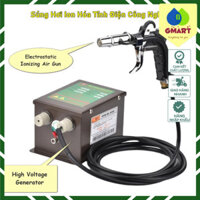 Gmart - Súng Hơi Ion Hóa Tĩnh Điện Công Nghiệp Electrostatic Ionizing Air Gun + High Voltage Generator