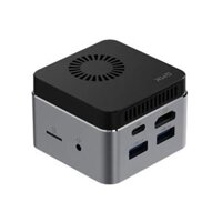 GMK NucBox Hệ thống Windows 10 Mini PC, Intel Celeron J4125 Quad Core 64bit 14nm 2GHz-2,7GHz, Hỗ trợ WiFi & Bluetooth & RJ45, 8GB + 128GB, EU Plug