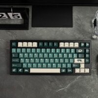 Gmk Silent Forest Keycaps Xanh Độ dày 1.7mm PBT cherry Profile Keycaps Bộ cho MX Switch Bàn phím cơ