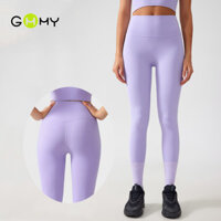 GMMY-Quần thể thao Free Size Quần tập yoga kiểm soát bụng Quần bó thể thao chạy bộ ngoài trời
