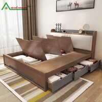 [GN09]Giường ngủ thông minh có ngăn kéo 1m6 x 2m