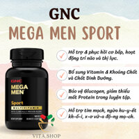 GNC Mega Men Sport - Viên uống cung cấp vitamin và khoáng chất giúp tăng cường cơ bắp 90 viên