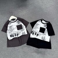 [GnKids] B73- Bộ Quần Áo Bé Trai 10-30kg, Loang Có Túi Ngực