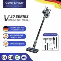 Günter & Hauer Máy Hút Bụi Cầm Tay Máy Hút Bụi Không Dây Sạc Điện 4 Trong 1 Đầu Chổi Một Máy Đa Năng LED Hiển Thị V20