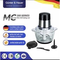 Günter & Hauer Máy Xây Thịt Đa Năng 500W 2.0L + Lưỡi Dao Inox Không Rỉ MC300