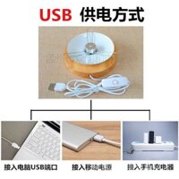 Gỗ Chắc Chắn Bàn Đèn Đế Mây Mây Takraw Bóng Gai Dầu Chụp Đèn Chuyên Dụng Với Công Tắc usb Cắm DIY Phụ Kiện Giá Đỡ Đèn Tròn EgxB