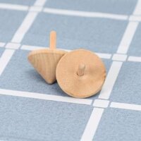 gỗ đồ chơi con quay hồi chuyển cổ điển ký ức tuổi thơ hoài niệm truyền thống của trẻ em băng chuyền màu gỗ Đồ chơi bằng gỗ