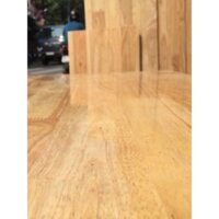 Gỗ ghép cao su 40x80x18mm phủ 2 mặt  bóng