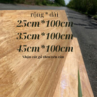 gỗ ghép cao su làm kệ nhiều kích thước GỖ KHÔNG THẤM NƯỚC