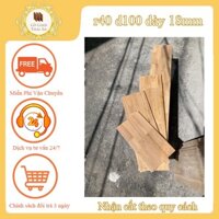 gỗ ghép cao su làm mặt bàn khổ r40 d100 dày 18mm