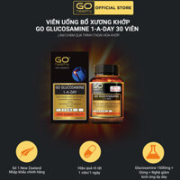GO GLUCOSAMINE 1-A-DAY 1500mg 30 viên - Viên uống bổ xương khớp nhập khẩu chính hãng GO Healthy New Zealand