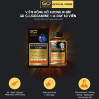 GO GLUCOSAMINE 1-A-DAY 1500mg 60 VIÊN- Viên uống bổ xương khớp nhập khẩu chính hãng GO Healthy New Zealand