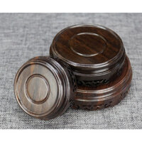 Gỗ gụ Đen Gỗ Đàn Hương Đỏ Khắc Đế Gỗ Gụ Bình Tượng Phật Đá Lạ Lư Hương Đồ Trang Trí Ấm Trà Thủ Công Đế Trưng Bày