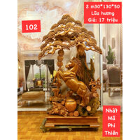 gỗ lũa nghệ thuật