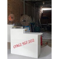 GỖ MDF PHỦ MELAMIN - QUẦY LỄ TÂN TRANG TRÍ , QUẦY LỄ TÂN KHOÉT ÔNG ĐỊA , QUẦY LỄ TÂN 3 TẦNG , QUẦY LỄ TÂN GIÁ RẺ , BÀN