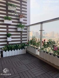 Gỗ Nhựa Ngoài Trời GD7012 Wood – Giàn hoa ban công