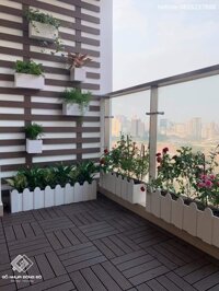 Gỗ Nhựa Ngoài Trời GD7012 Wood – Giàn hoa ban công
