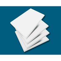 Gỗ nhựa PVC Foam 5mm 20cm30cm cứng, mịn nhiều kích thước - Trắng - 5mm 10cm20cm