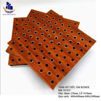 Gỗ tiêu âm đục lỗ  Remix 9mm lõi thường