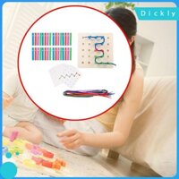 Gỗ Trẻ Em Dây Lên Hình Đồ Chơi Bằng Gỗ Hình Học Ban