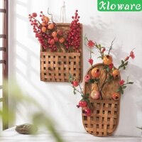 Gỗ Treo Tường Giỏ Hoa Đa Năng Handmade Giá Đỡ Hoa Khô Trang Trí Để Sắp Xếp Cây Xanh Nhẹ
