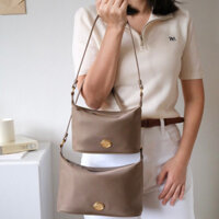 [Gỗ] Túi đeo vai da thật