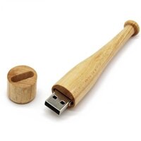 Gỗ USB Flash Drive Bút Ổ Đĩa 4GB 8GB 16GB 32GB 64GB 128GB U Đĩa Nhớ Dính Phong Bóng Chày Bát Usb2.0