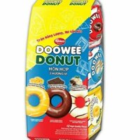 (GÒ VẤP) COMBO 5 BÁNH DOOWEE DONUT socola túi 12 cái 360 Gram