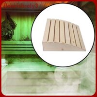 Gỗ Xông Hơi Tựa Đầu Thoải Mái Phòng Tắm Cổ Còn Lại Thiết Bị Phòng Hơi Nước Hiện Đại Cho Nữ Thiết Kế Công Thái Học Gối Cổ