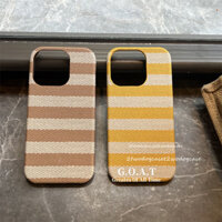 G.o.a.t Vỏ chất liệu vải cao cấp Tương thích cho iPhone 16 15 14 13 11 12 Pro max iPhone xs max xr Vỏ mềm bảo vệ Ốp điện thoại chống rơi