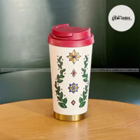 [Goblin & Mermaid] STARBUCKS CHINA BÌNH GIỮ NHIỆT COLORFUL XMAS 473ML