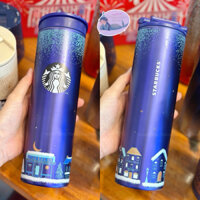 [Goblin & Mermaid] STARBUCKS BÌNH GIỮ NHIỆT THE MYSTERY NIGHT 473ML