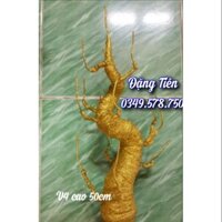 Gốc cây giả V4 - Thân kim tuyến 14 nhánh