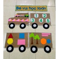 góc toán học steam chất liệu vải đay pha nỉ bền đẹp