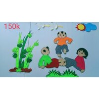 Góc trò chơi dân gian. Đồ dùng mầm non