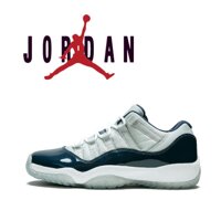 Gốc Nike_Air_Jordan_11_Retro_Low_Bg_Georgetown Giày Bóng Rổ Nam 40-46