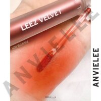 GỐC380 Hsd25.1.25 #LZ03 Mango Coconut son kem BI.AC.K R.0U.GE LEEZ VELVETtint cam cháy THANH LÝ AUTH